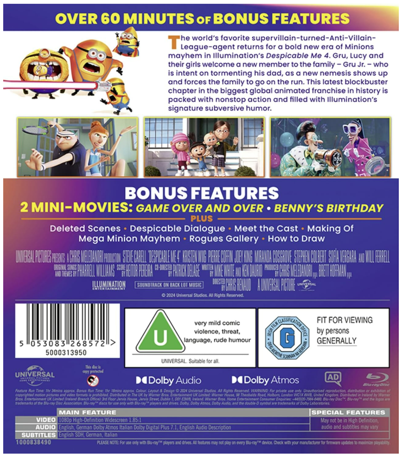 Despicable Me 4 - Blu-ray