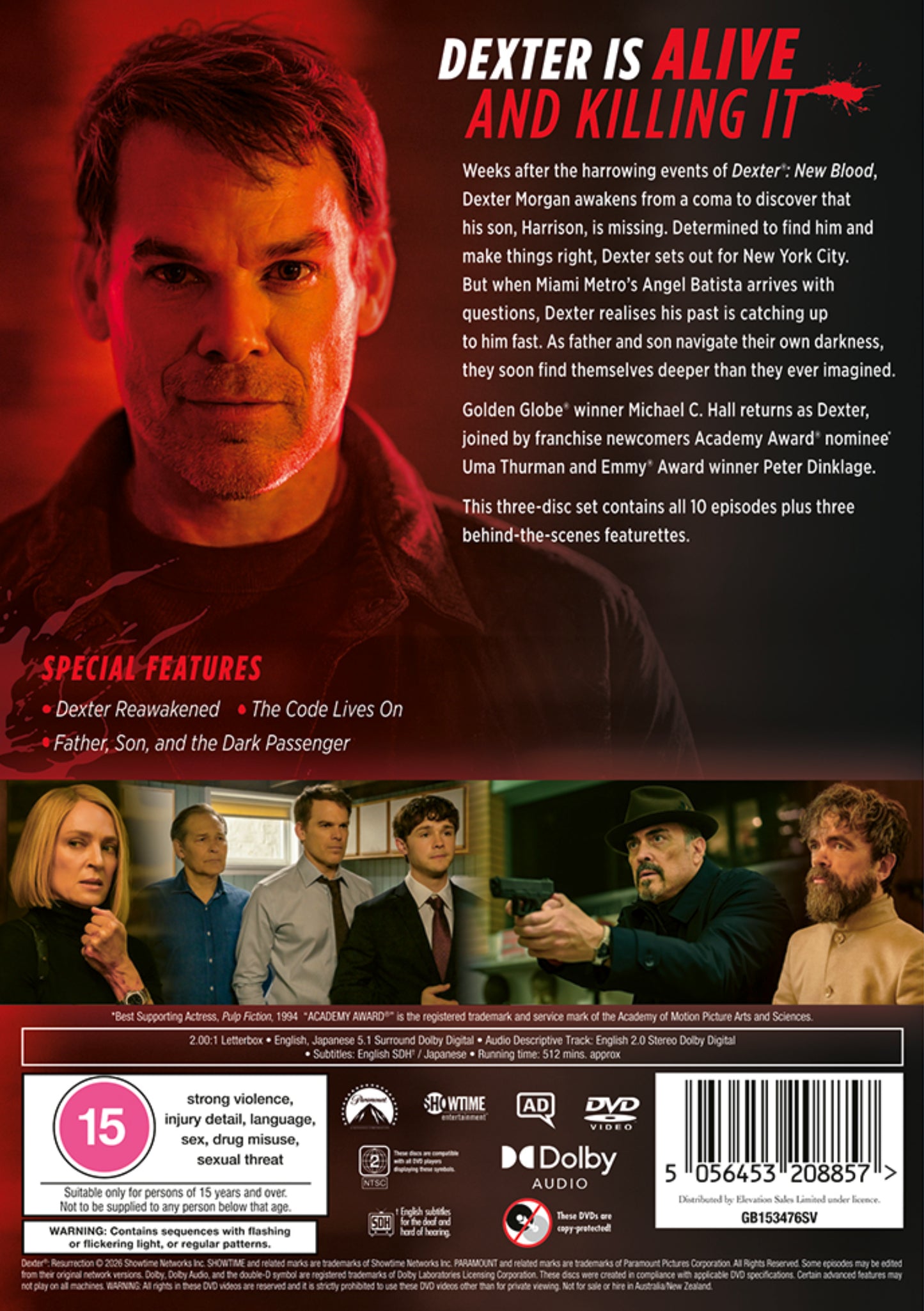 Dexter: Resurrection - Season One DVD