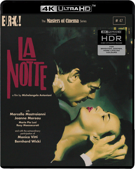 LA NOTTE (Masters of Cinema) Standard edition 4K UHD Blu-ray