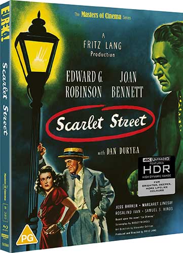 SCARLET STREET LIMITED EDITION DUAL FORMAT (4K ULTRA HD + BLU-RAY) - PRE-ORDER-23-NOVEMBER-2026