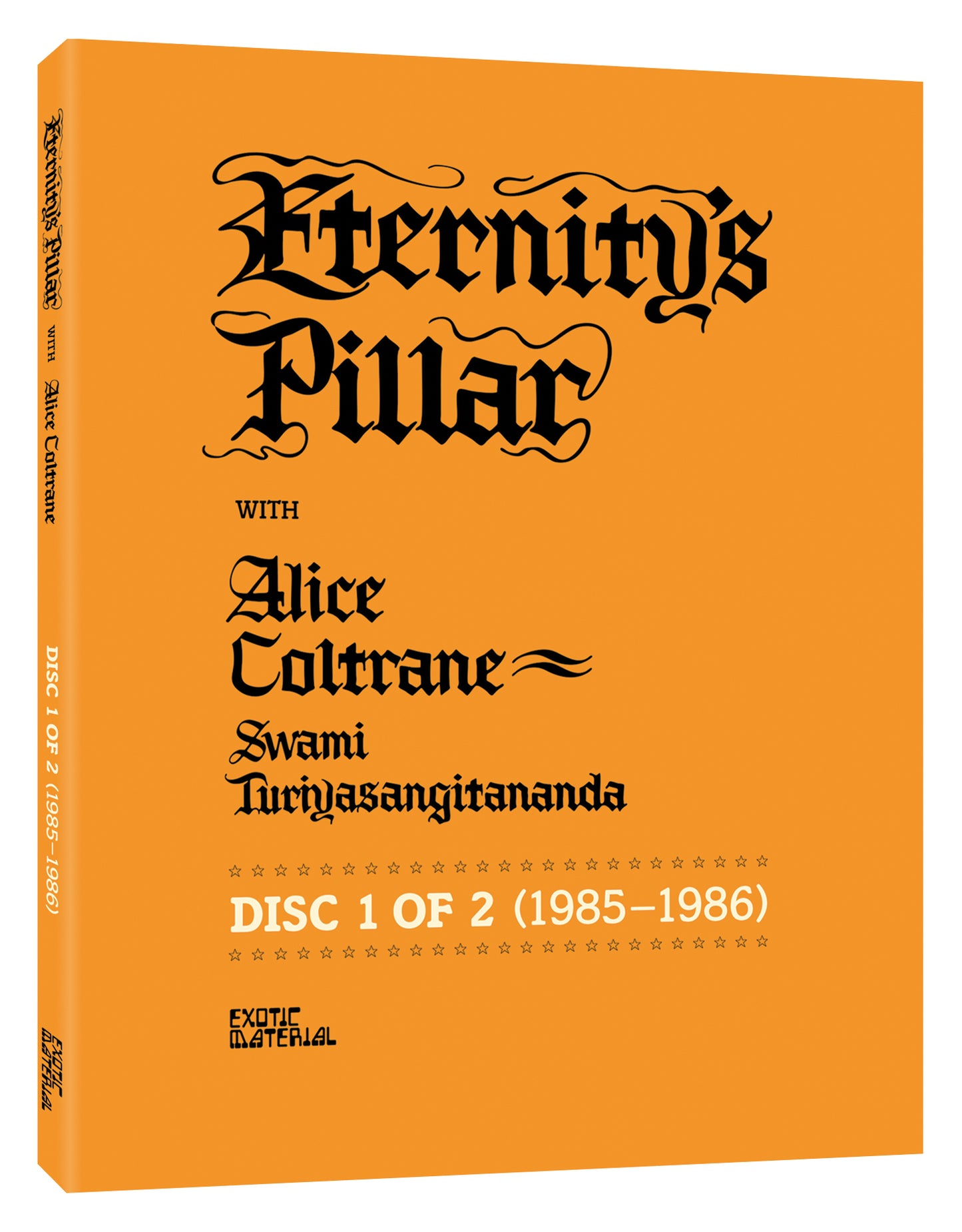 ETERNITY'S PILLAR by Alice Coltrane (Limited Edition) 2 x Blu-ray