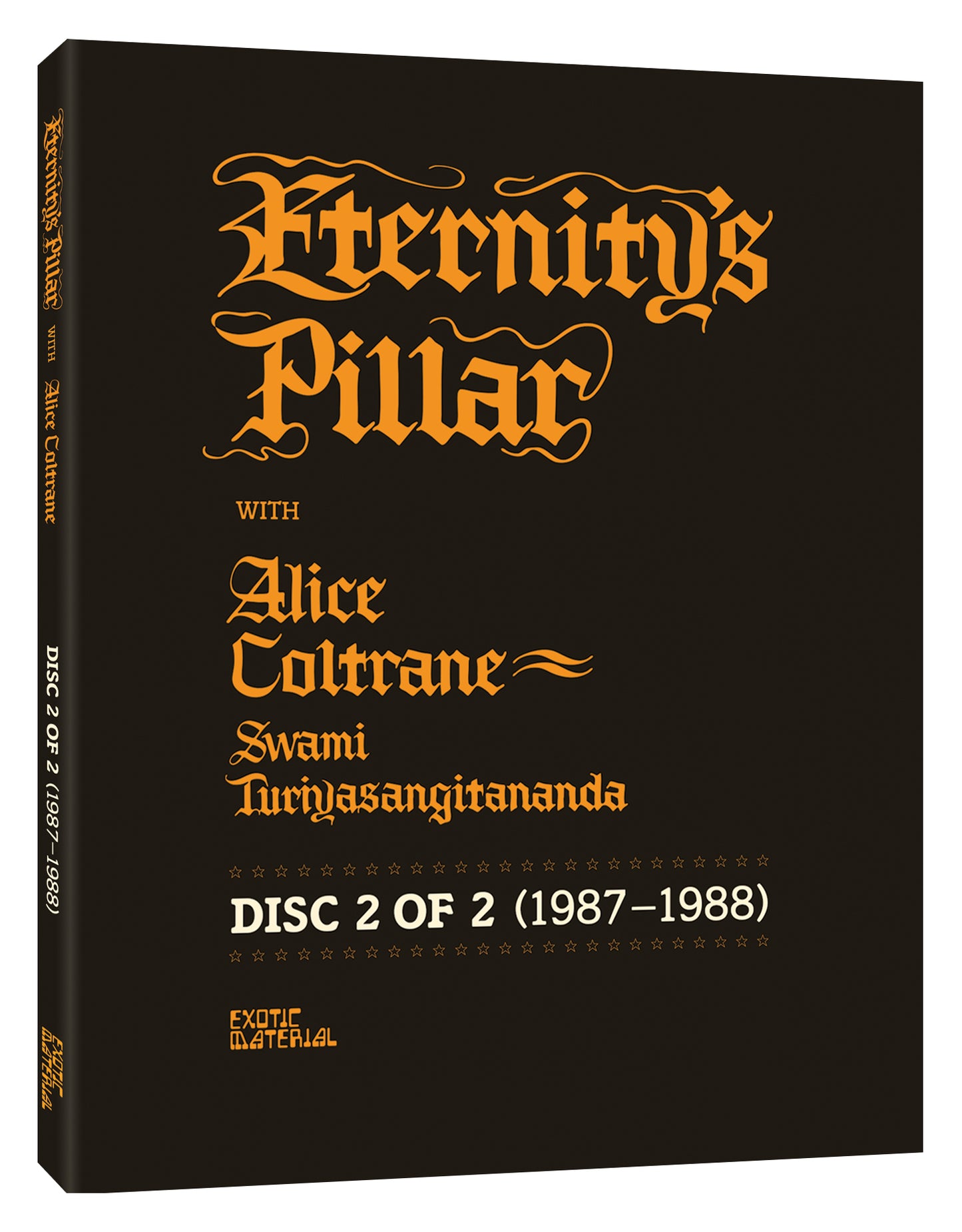 ETERNITY'S PILLAR by Alice Coltrane (Limited Edition) 2 x Blu-ray