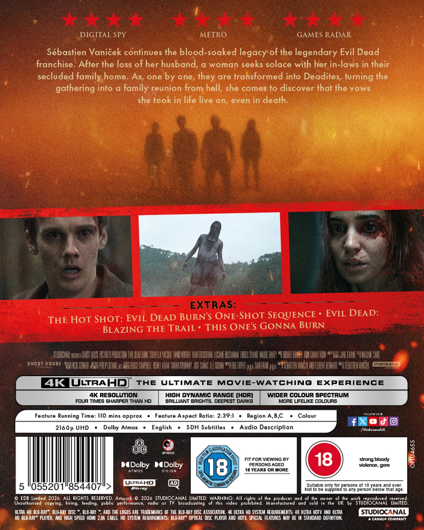 Evil Dead Burn UHD - Pre-order 12-OCTOBER-2026