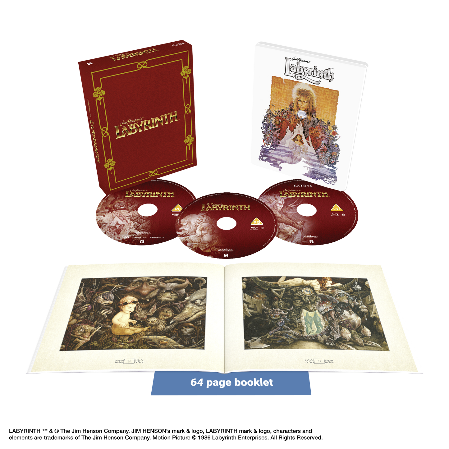 Labyrinth 4K UHD + Blu-ray Collector's Edition
