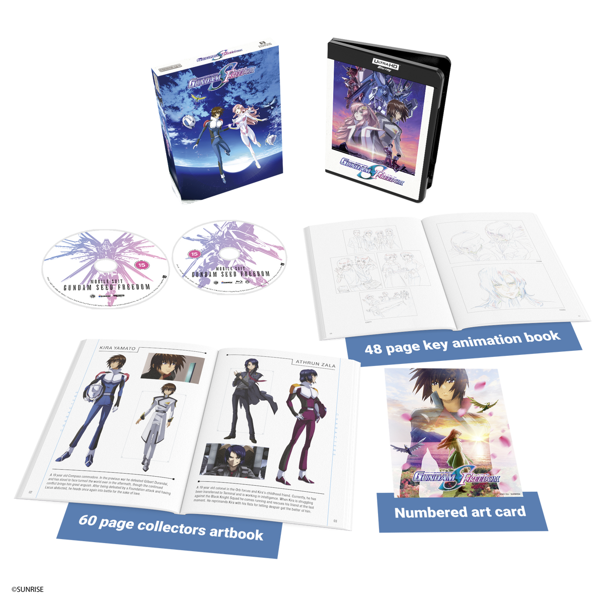 Mobile Suit Gundam SEED Freedom 4K UHD + Blu-ray Collector's Edition