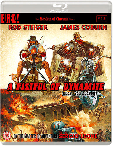 A FISTFUL OF DYNAMITE (AKA DUCK, YOU SUCKER!) [GIÙ LA TESTA] (Masters of Cinema) STANDARD EDITION BLU-RAY