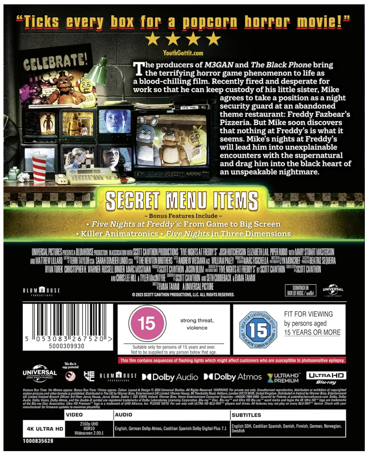 Five Nights at Freddy's - UHD