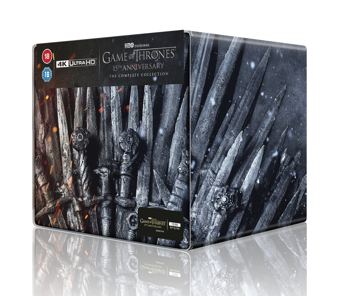 Game of Thrones 15th Anniversary SteelBook Library Case Collection (4K Ultra HD) - PRE-ORDER-2-NOVEMBER-2026