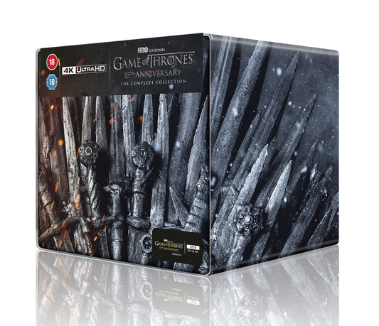 Game of Thrones 15th Anniversary SteelBook Library Case Collection (4K Ultra HD) - PRE-ORDER-2-NOVEMBER-2026