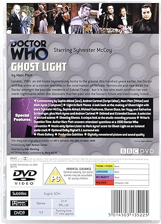 DOCTOR WHO: GHOST LIGHT DVD