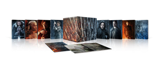 Game of Thrones 15th Anniversary SteelBook Library Case Collection (4K Ultra HD) - PRE-ORDER-2-NOVEMBER-2026