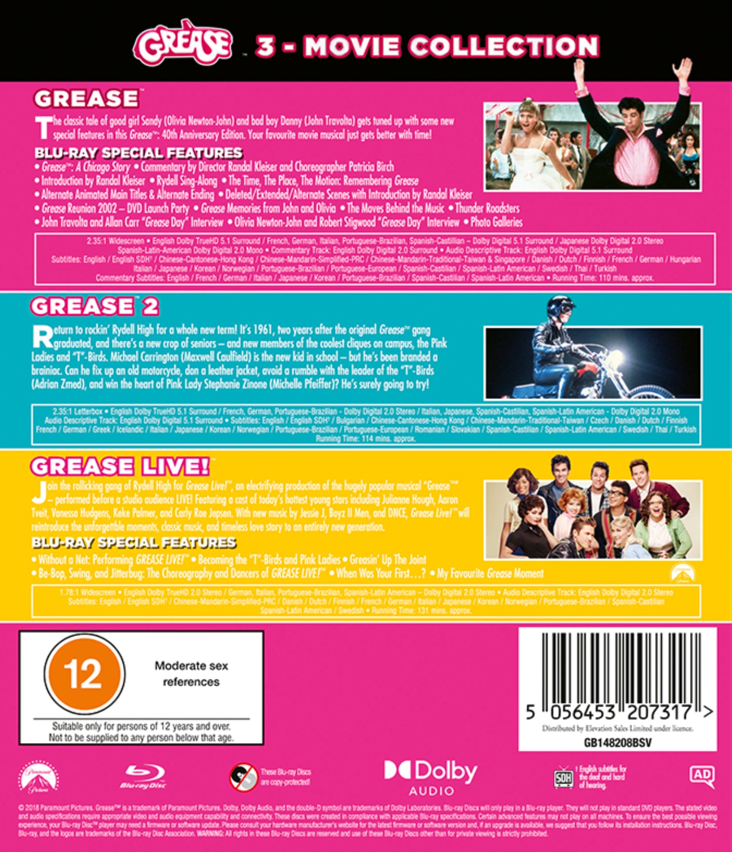 GREASE TRIPLE BD (RESLEEVE)