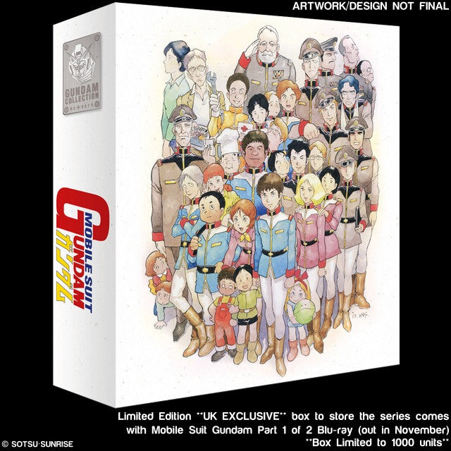 Mobile Suit Gundam - Part 1 of 2 Blu-ray (with Limited Ed. Collector's Box)