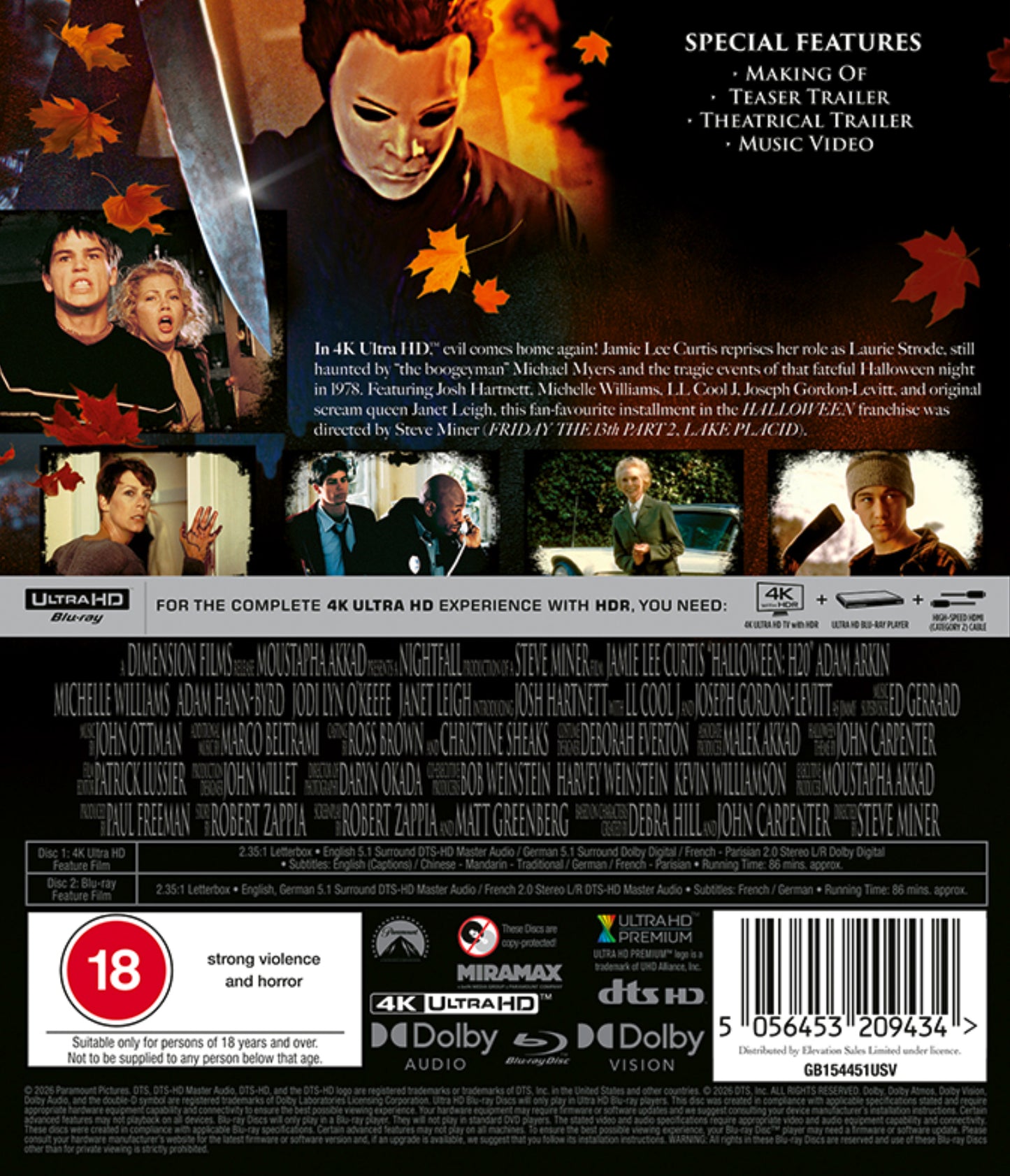 Halloween H20: 20 Years Later - PRE-ORDER-5-OCTOBER-2026