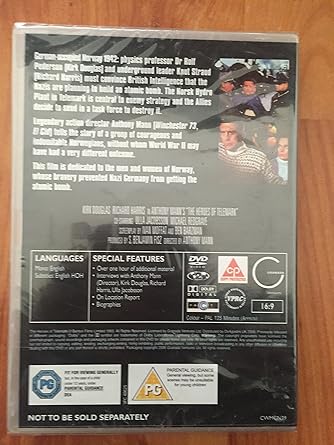 HEROES OF TELEMARK DVD