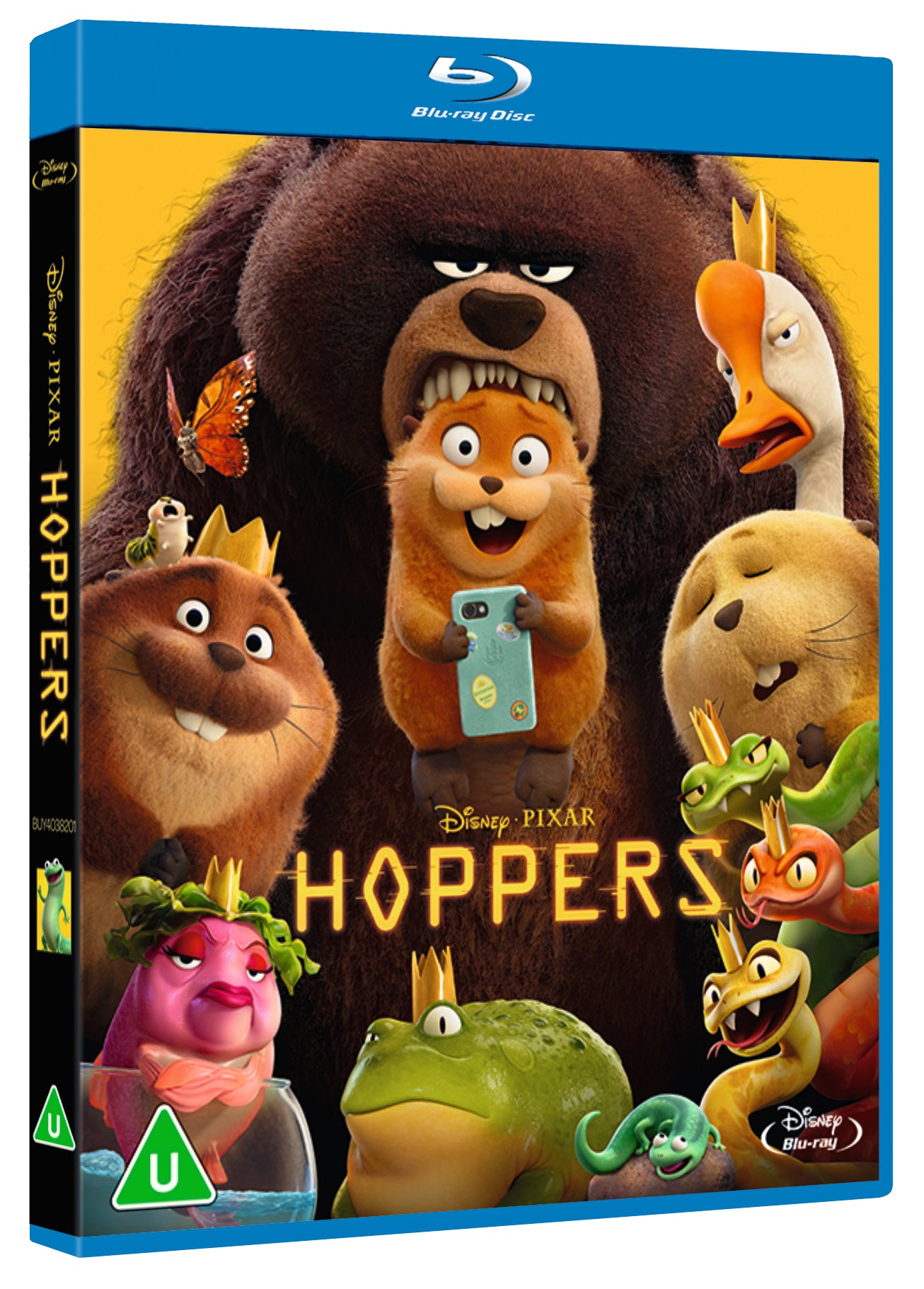 Disney Pixar's Hoppers Blu-ray