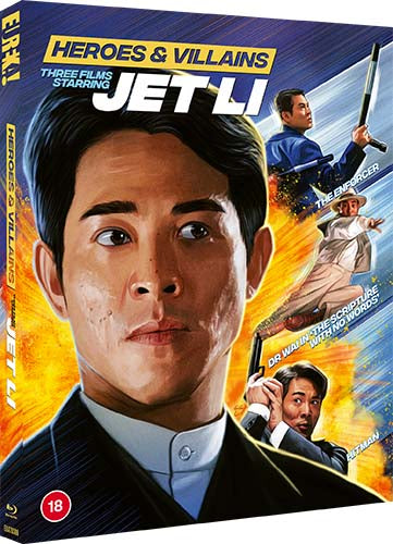 HEROES & VILLAINS: Three films starring Jet Li (Eureka Classics) Special Edition Blu-ray