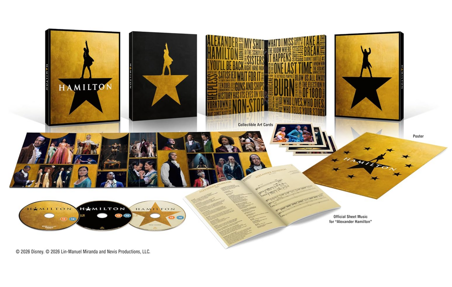 Hamilton Collector's Edition UHD/BLU-RAY - Pre-order TBC
