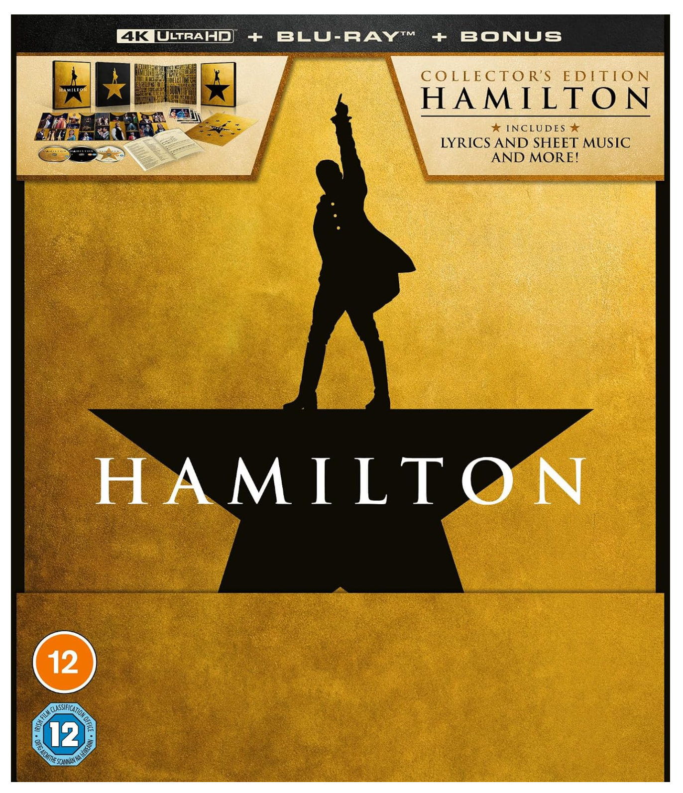 Hamilton Collector's Edition UHD/BLU-RAY - Pre-order TBC
