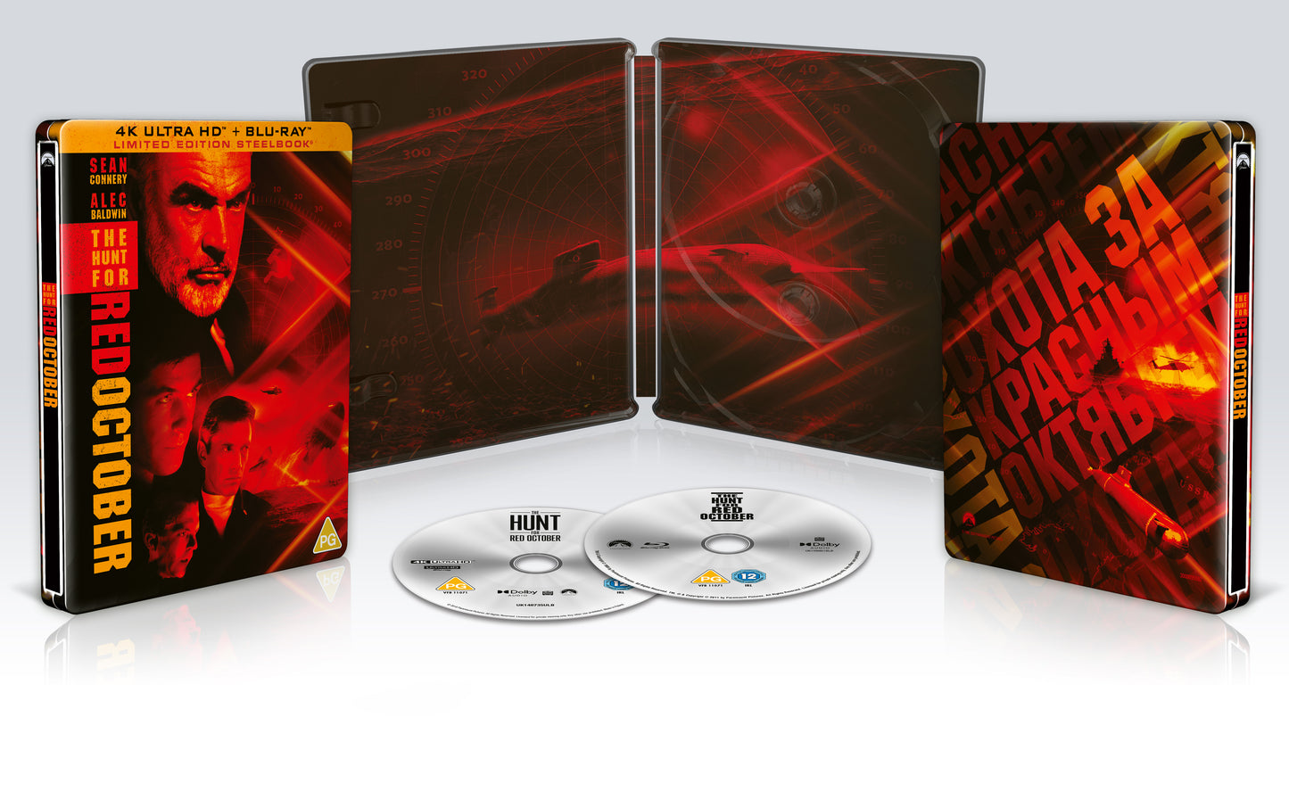 The Hunt for Red October SteelBook - PRE-ORDER-29-JUNE-2026