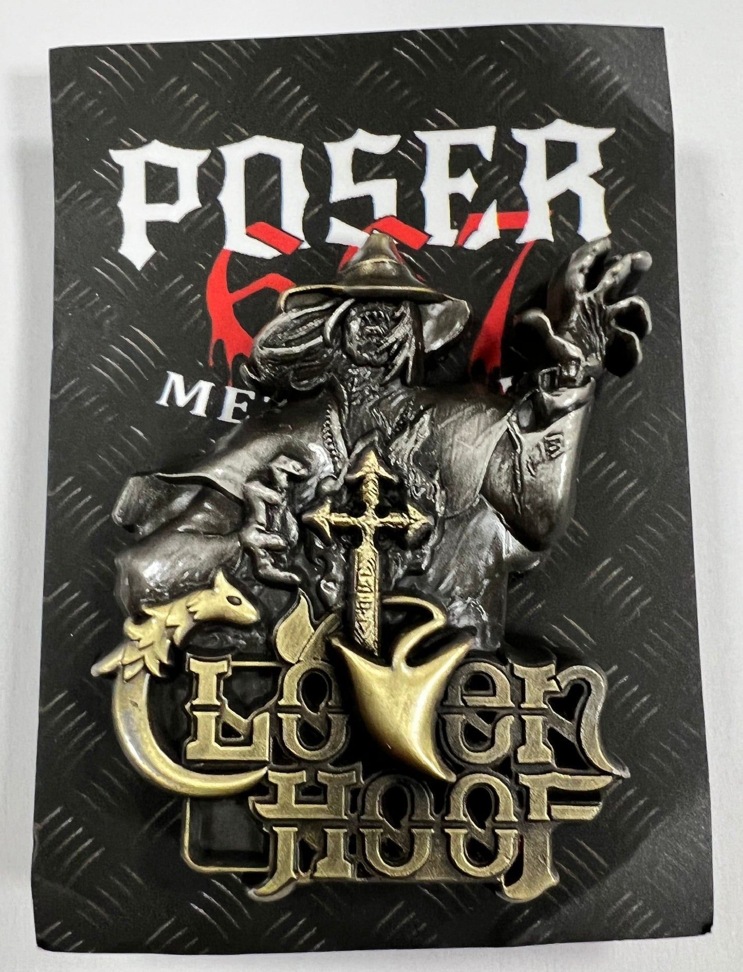 Cloven Hoof Metal Pin