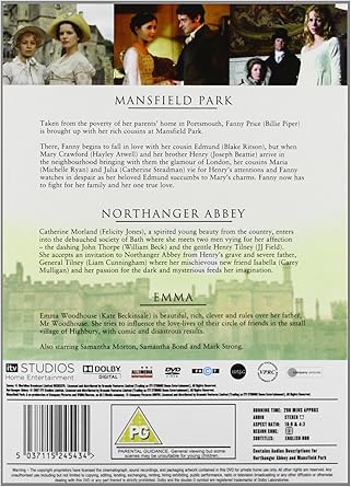 JANE AUSTEN BOXSET DVD