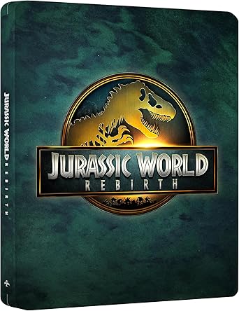 Jurassic World: Rebirth 4K UHD & Blu-Ray Logo Steelbook - PRE-ORDER TBC