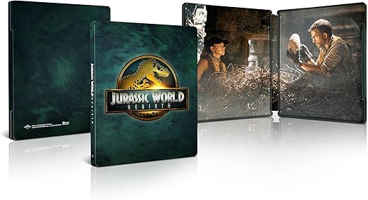 Jurassic World: Rebirth 4K UHD & Blu-Ray Logo Steelbook - PRE-ORDER TBC