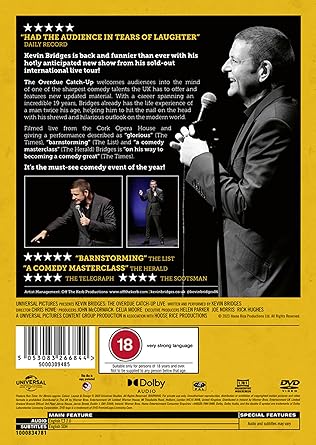 KEVIN BRIDGES THE OVERDUE DVD