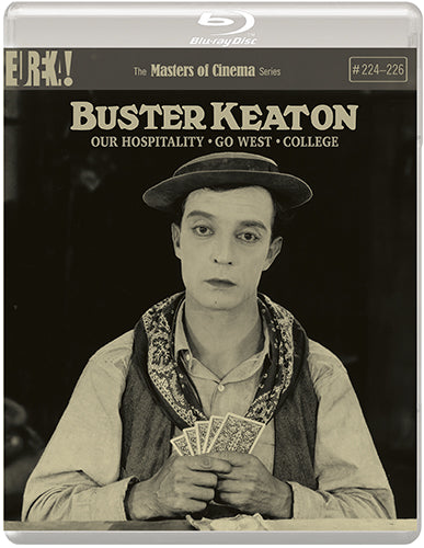 BUSTER KEATON: OUR HOSPITALITY / GO WEST / COLLEGE (Masters of Cinema) STANDARD EDITION BLU-RAY