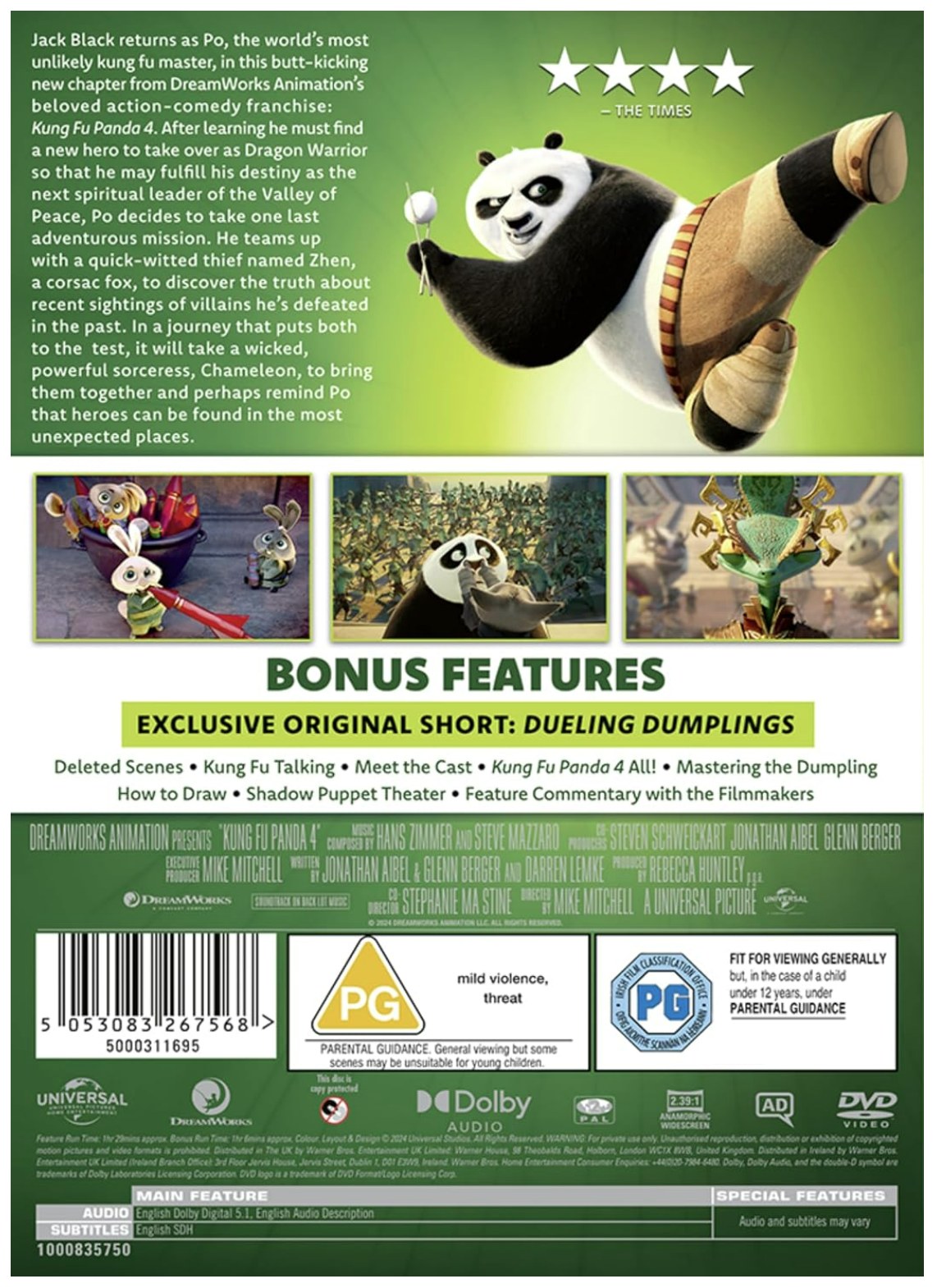 Kung Fu Panda 4 - DVD