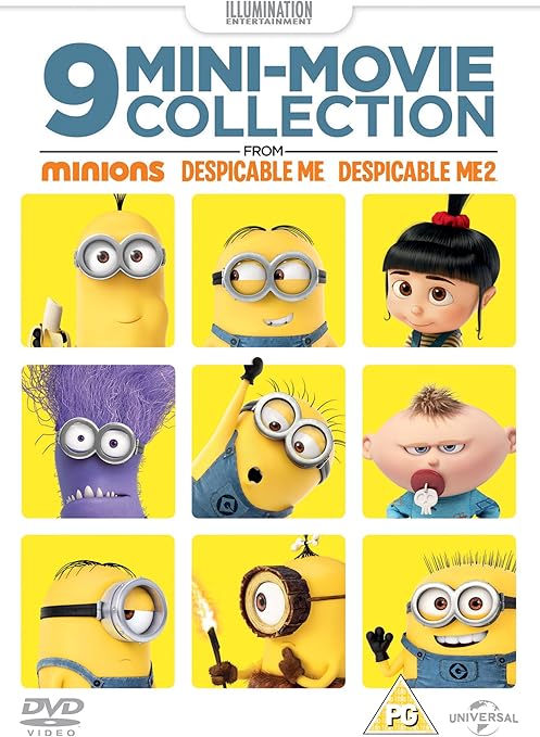 9 Mini-Movie Collection From Minions, Despicable Me 1 & 2 DVD