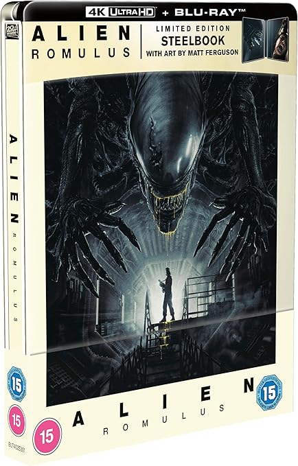 ALIEN ROMULUS UHD/BD STEELBOOK (MATT FERGUSON ART) - PRE-ORDER-20-APRIL-26