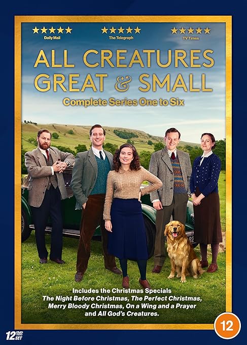 All Creatures Great & Small S1-6 Boxset DVD - PRE-ORDER-01-DECEMBER-2025
