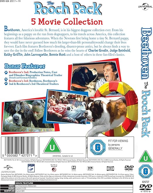 BEETHOVEN 1-5 DVD