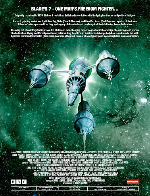 BLAKE'S 7: SERIES 1-4-DVD