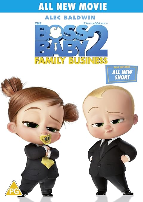 The Boss Baby 2: Family Business DVD