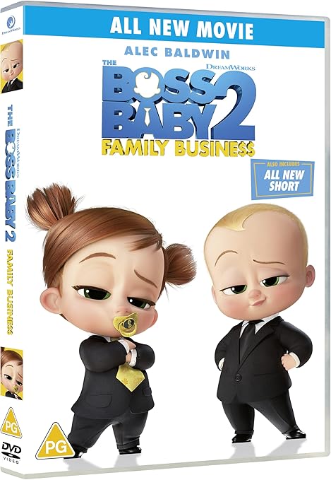 The Boss Baby 2: Family Business DVD