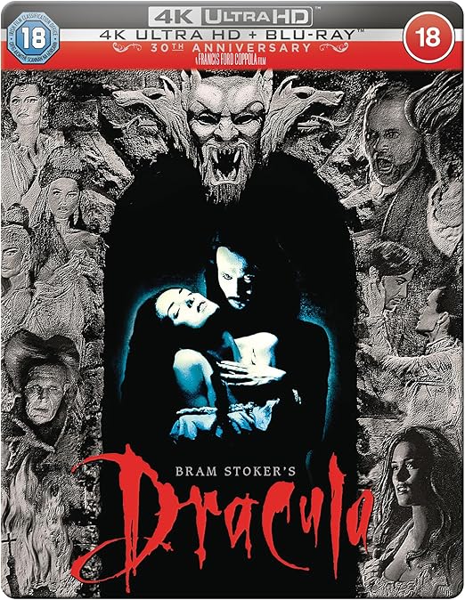 BRAM STOKER'S DRACULA UHD STEELBOOK *REPRINT*- PRE-ORDER-8-DECEMBER-2025