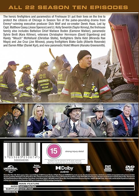 Chicago Fire: Season Ten DVD