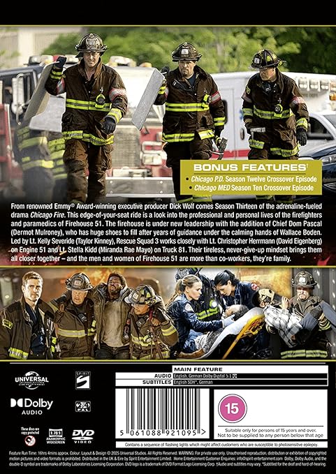 CHICAGO FIRE: SEASON 13-PRE-ORDER-27-OCTOBER-2025