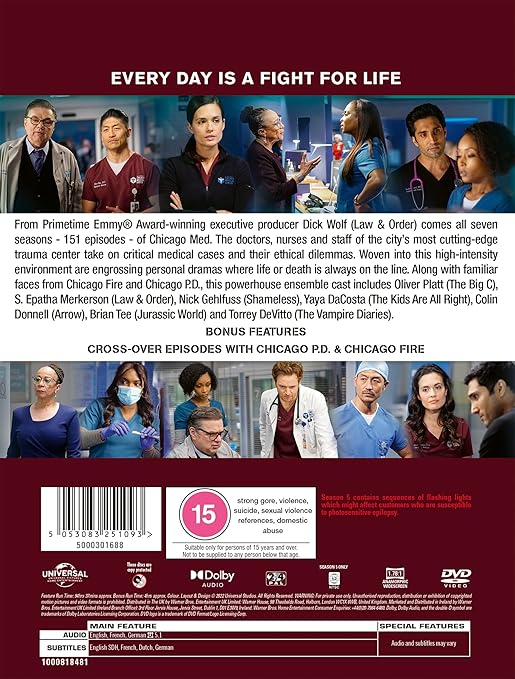 Chicago Med: Seasons 1-7 DVD
