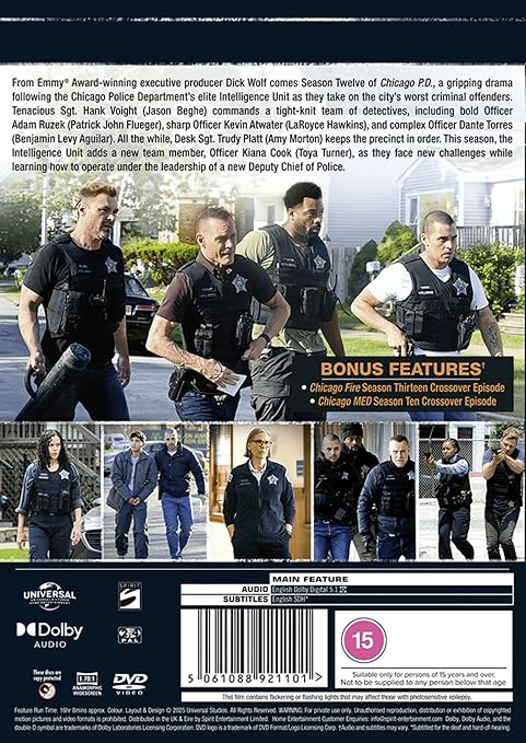 CHICAGO P.D:SEASON 12-PRE-ORDER-24-NOVEMBER-2025