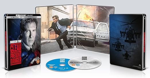 Clear and Present Danger SteelBook - PRE-ORDER-10-AUGUST-2026