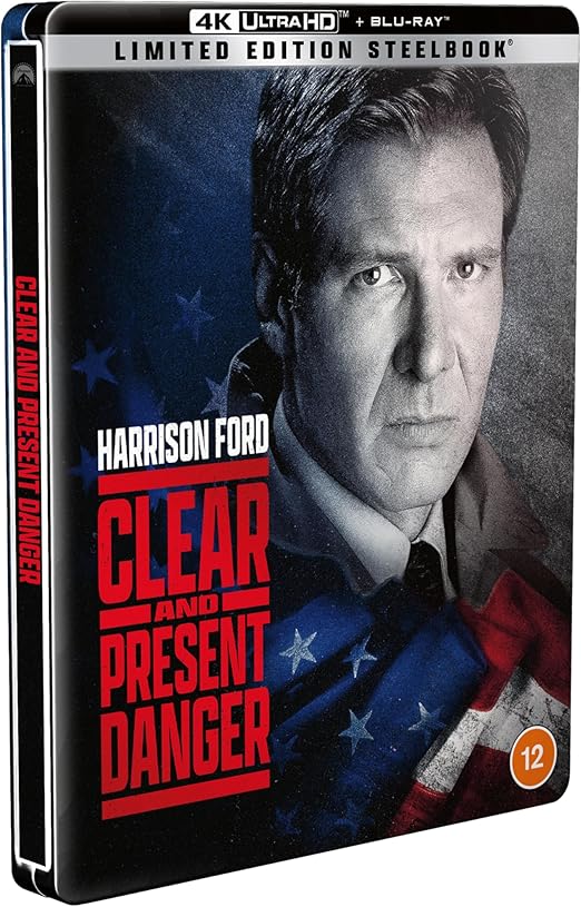 Clear and Present Danger SteelBook - PRE-ORDER-10-AUGUST-2026