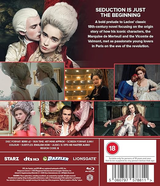 Dangerous Liaisons Blu-Ray