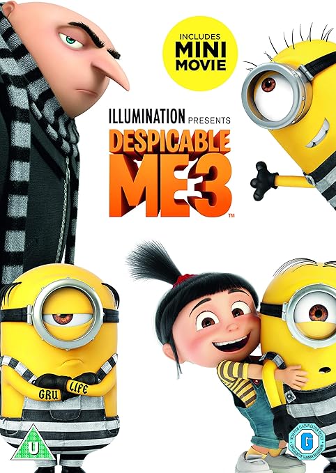 DESPICABLE ME 3 DVD