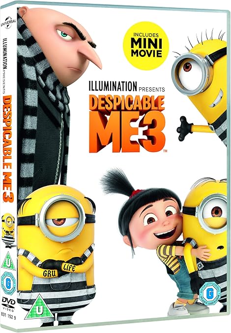 DESPICABLE ME 3 DVD