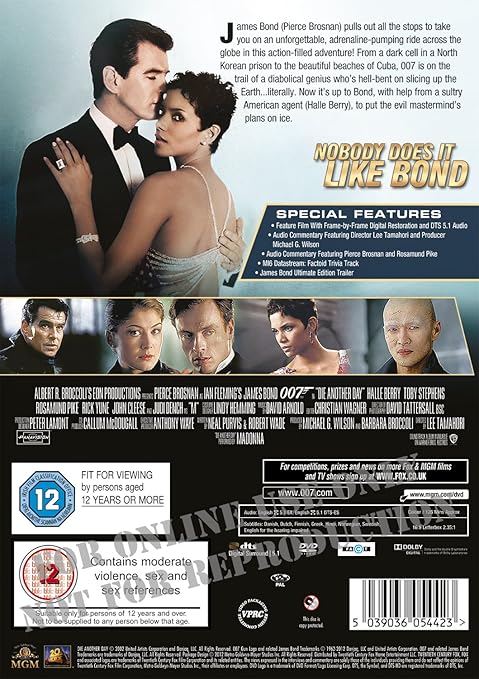 JAMES BOND (020): DIE ANOTHER DAY - DVD