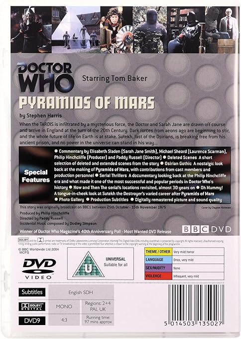 DOCTOR WHO: PYRAMIDS OF MARS
